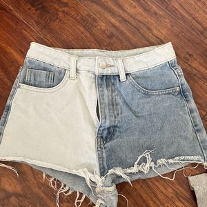shein denim shorts